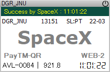 SpaceX Tatkal Software - Successful IRCTC booking